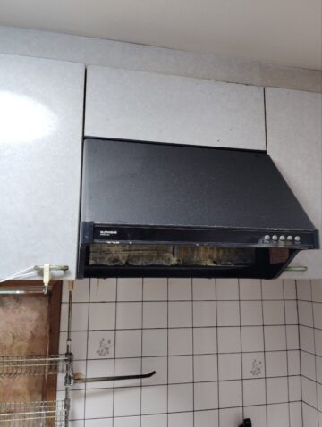 レンジフード施工前
