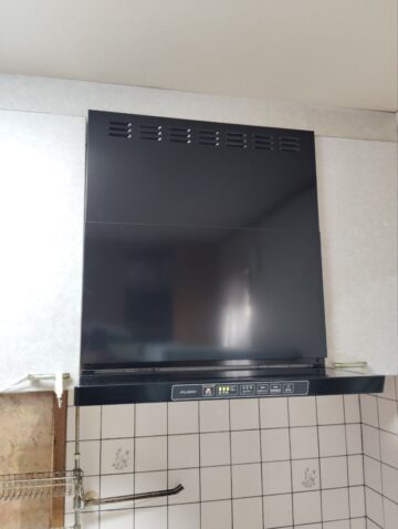 レンジフード施工後